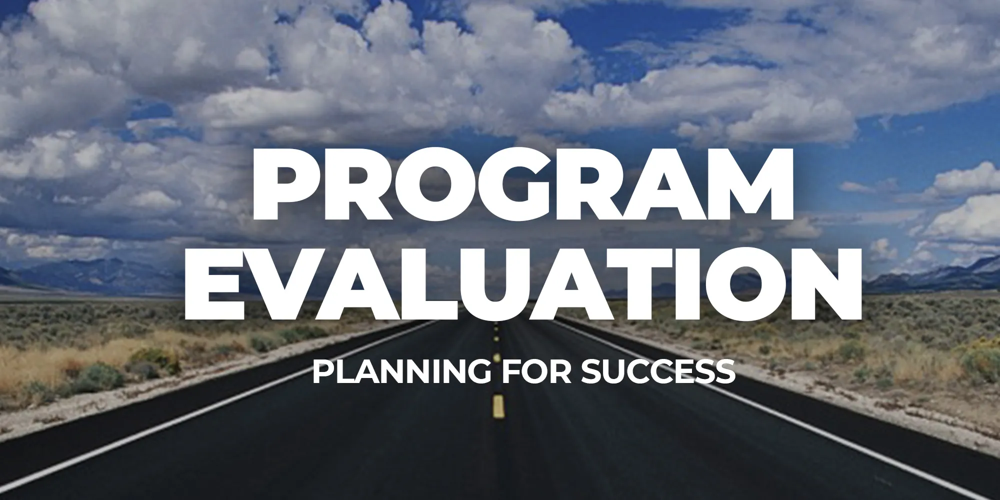 Program Evaluation Cover
