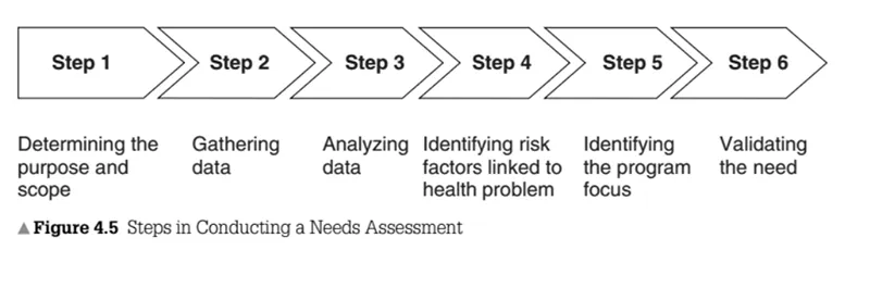 health needs assessment steps
